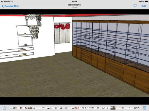 Fabrication des vitrines en verre 