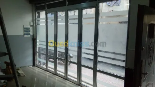 Menuiserie aluminium  