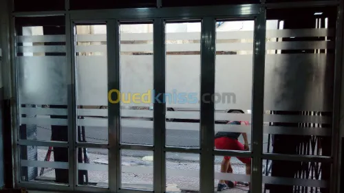 Menuiserie aluminium  