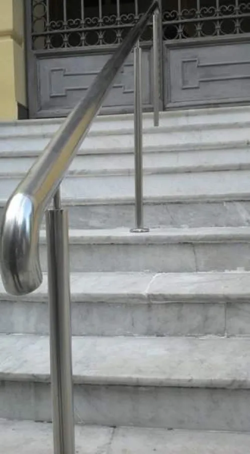 Ramps d'escallier et Gard courp Inox