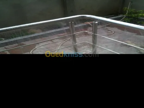 Ramps d'escallier et Gard courp Inox
