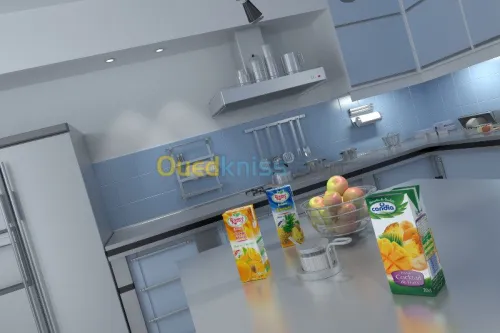 Modelisation 3D pour publicité