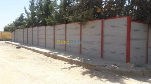 CLOTURE BETON PREFABRIQUE
