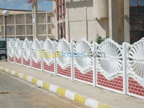 CLOTURE BETON PREFABRIQUE