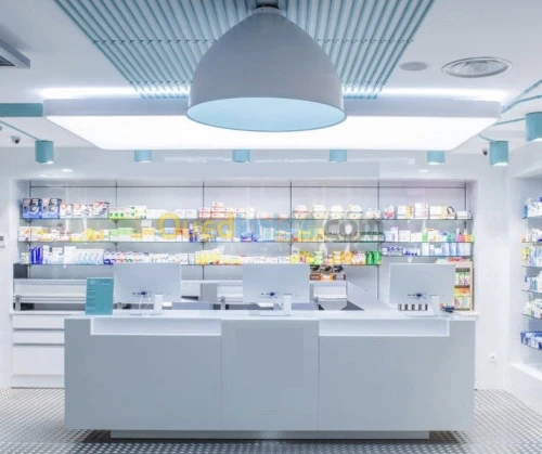 Agencement magasin cosmétique, alger 