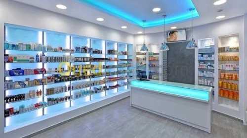 Agencement magasin cosmétique, alger 