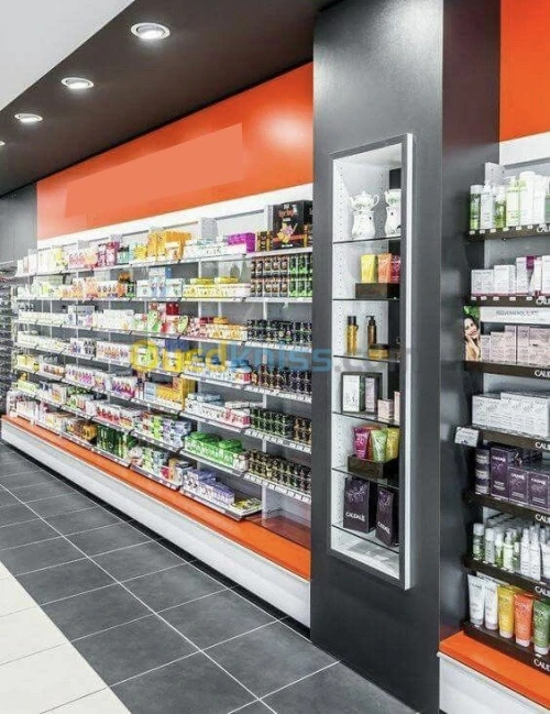 Agencement magasin cosmétique, alger 
