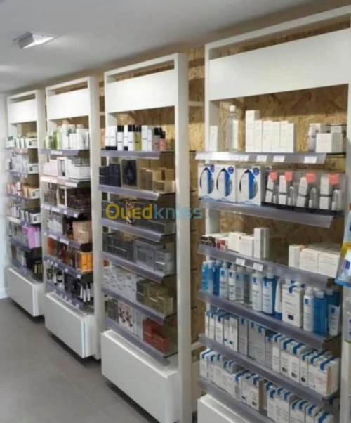 Agencement magasin cosmétique, alger 