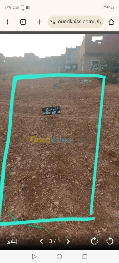 Vente Terrain Tlemcen Marsa ben mhidi