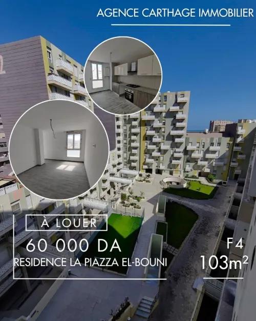 Location Appartement F4 Annaba Annaba