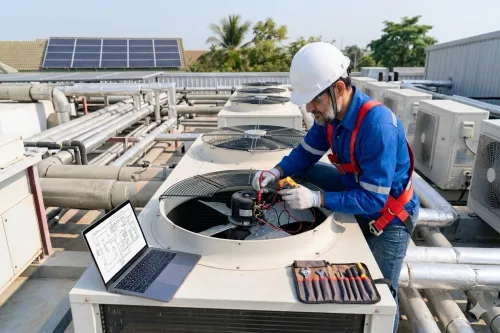 réparation de climatisation centralisée et froid industriels