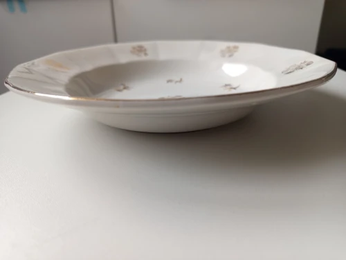 Assiettes en porcelaine vintage France
