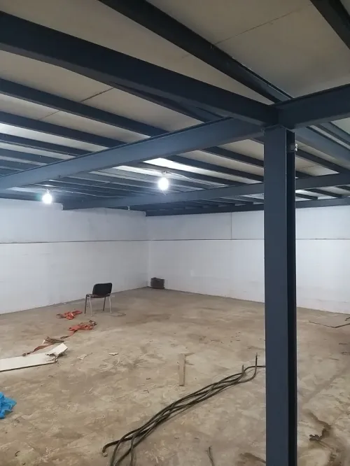 Mezzanine charpente métallique