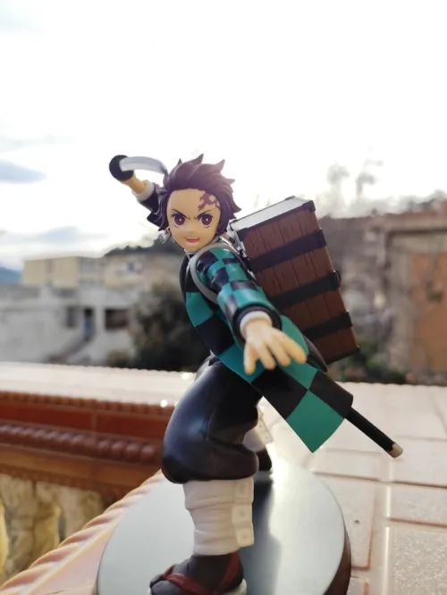 figurine de Kamado Tanjiro signée SEGA (SPM)