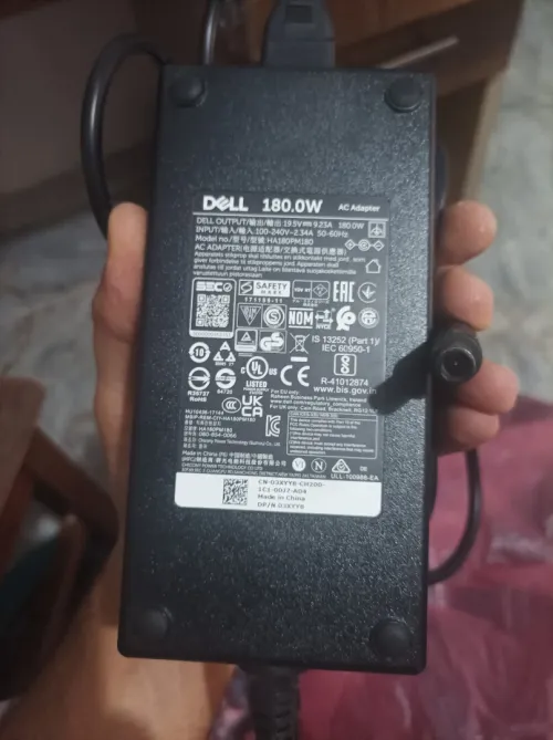 chargeur Dell original 180w