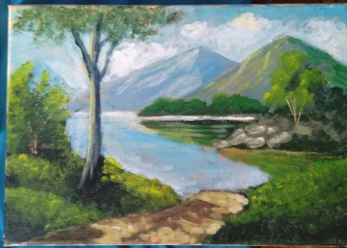 Tableau fait main peinture