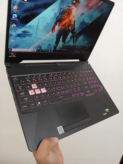 ASUS TUF Gaming A15 Couleur Blue AMD RYZEN 7 4800H NVIDIA RTX 2060 RAM 16GB 512GB SSD