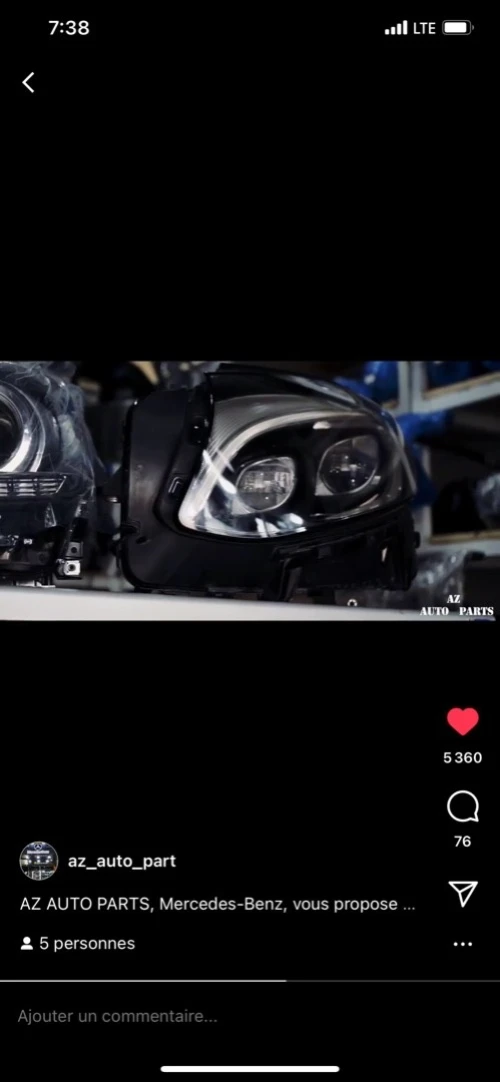 Pièces de rechange et accessoires Mercedes benz 
