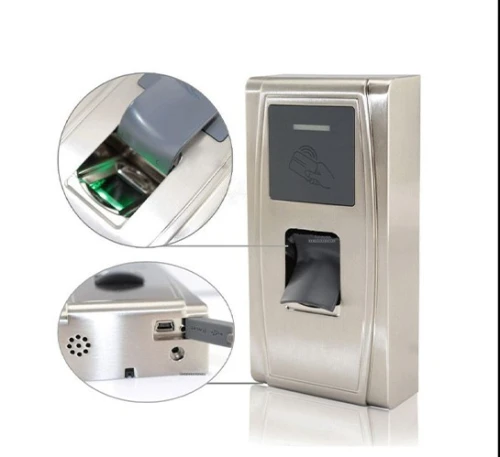 Terminal de contrôle d'accès et pointage par empreinte, carte RFID étanche anti vandale ZKTeco MA300