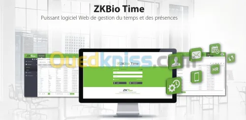 Logiciel de pointage ZKTeco ZKBioTime 