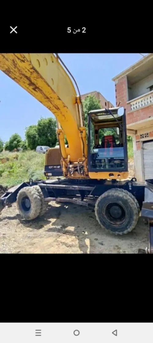 Hyundai Caterpillar M320 pneumatique 
