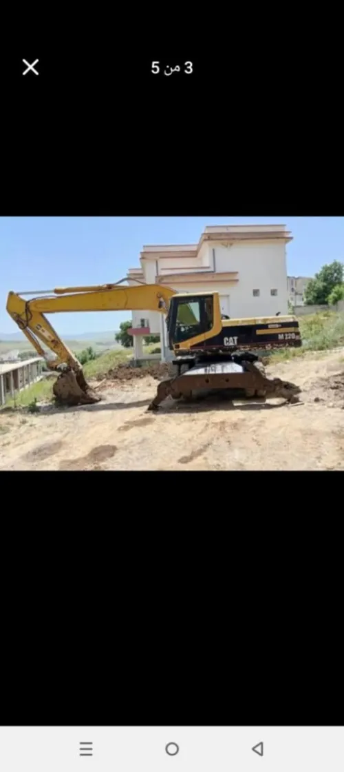 Hyundai Caterpillar M320 pneumatique 