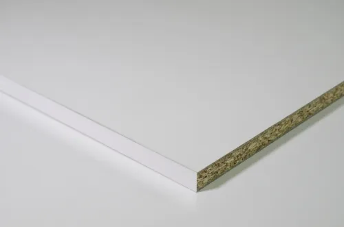 découpe  et placage Melamine MDF high gloss