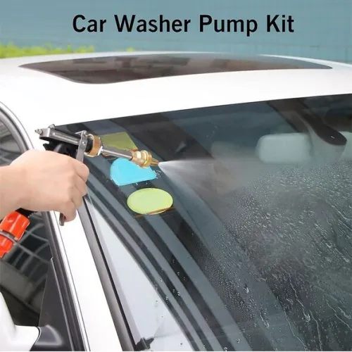 منظف سيارات بالضغط العالي Nettoyeur à Haute Pression avec kit pompe 12V