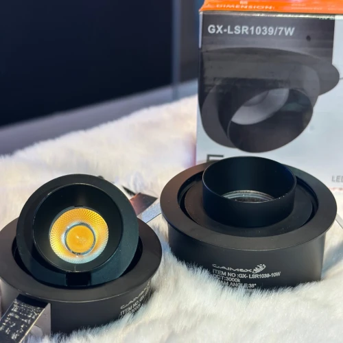 Lampe Spot encastrable LED : Rond