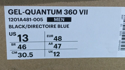 Asics Gel Quantum 360-7 - Original اصلية - Pointure 48 / 30.5 CM