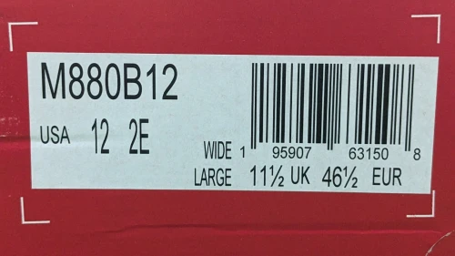 New Balance Fresh Foam X 880v12 - Original اصلية - Pointure 46.5 / 30 Centimètre