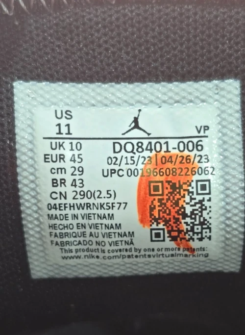 Nike Jordan Stay LOYAL 2 - DQ8401-006- Original اصلية - Pointure 45 / 29 Centimètre