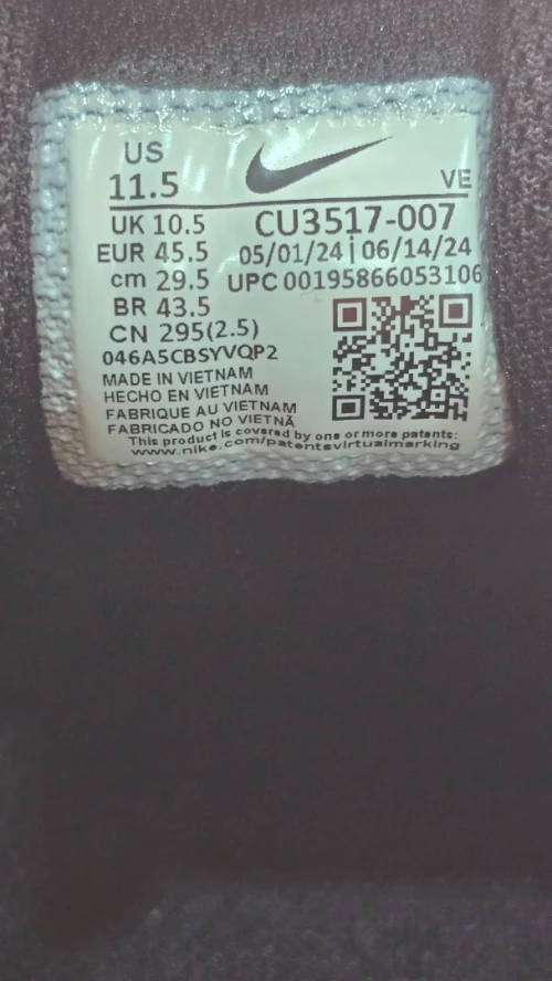 Nike Run Swift 2 - CU3517-007 - Original اصلية - Pointure 45.5 / 29.5 Centimètre