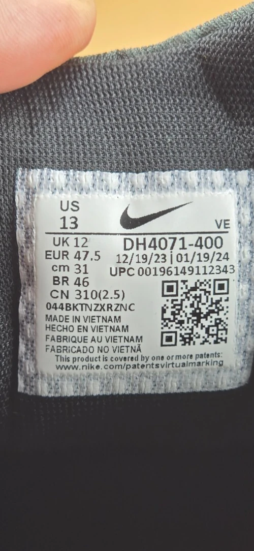 Nike Air Zoom Pegasus 39 Racer Bleu - DH4071-400 - Original اصلية - Pointure 47.5 / 31 Centimètre