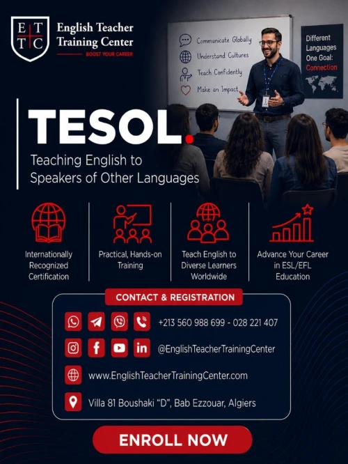 Teaching English to Speakers of Other Languages - TESOL.