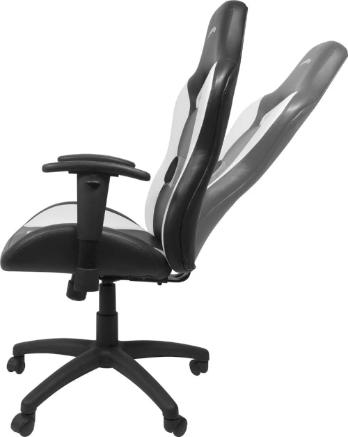  Speedlink Looter Chaise de Bureau, Similicuir,BLACK WHITE 