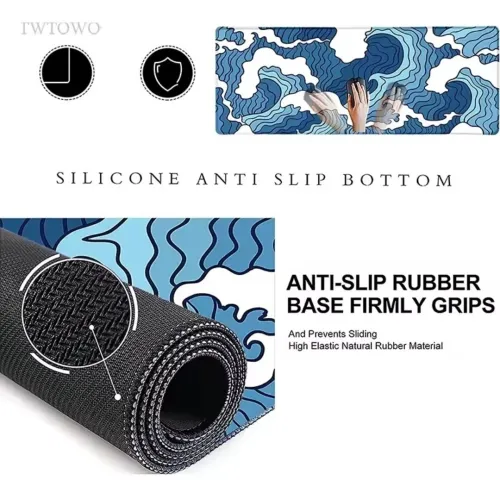 Blue Gaming Mouse Pad | Smooth & Control