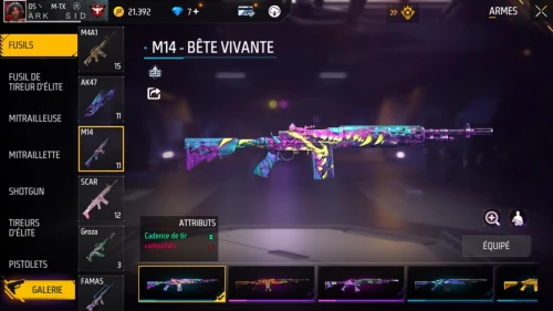 Compte free fire lvl 70 9rib 71