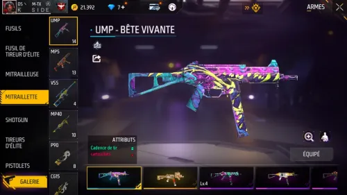 Compte free fire lvl 70 9rib 71