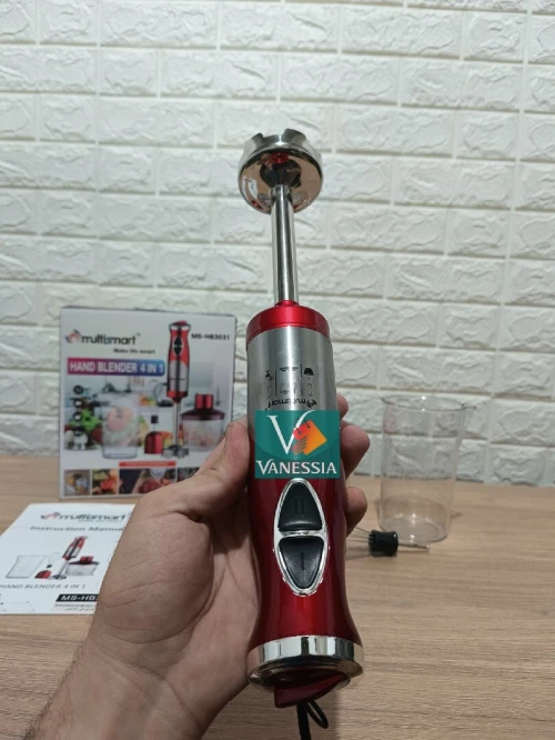 Robot 4En1 Marque Multismart Couleur Rouge