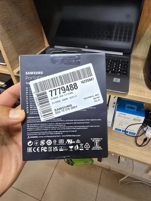 Ssd samsung T9 4to