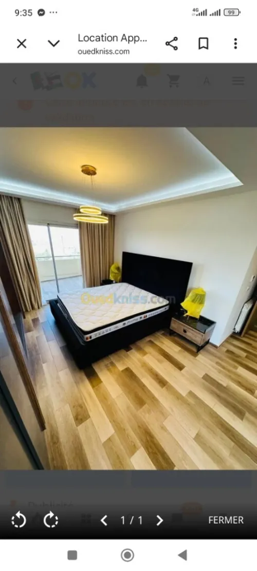 Location Appartement F4 Alger Ouled fayet