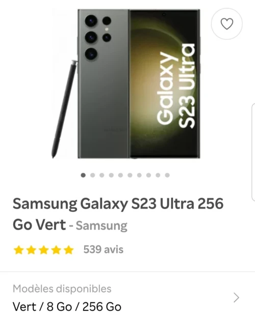 Samsung Galaxy S23 Ultra - SM-S918UQU1AUA4