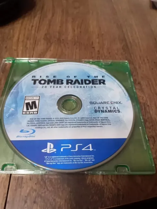CD RISE OF THE TOMB RAIDER PS4
