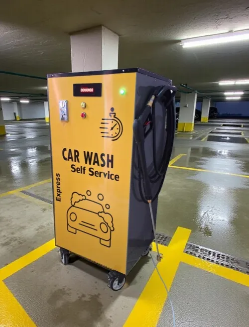 Station lavage self-service