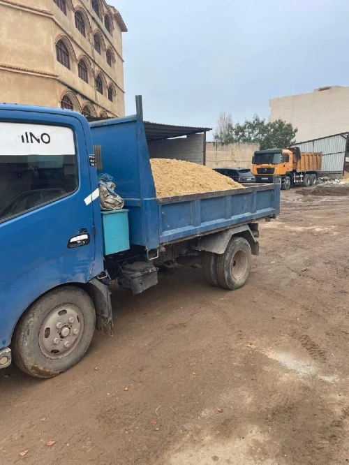Transport routier de matériaux de construction
