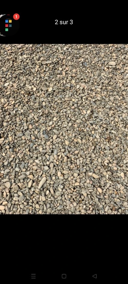 Gravier Roulé Lavé Pour Etancheite Et Forage Avec livraison disponible
