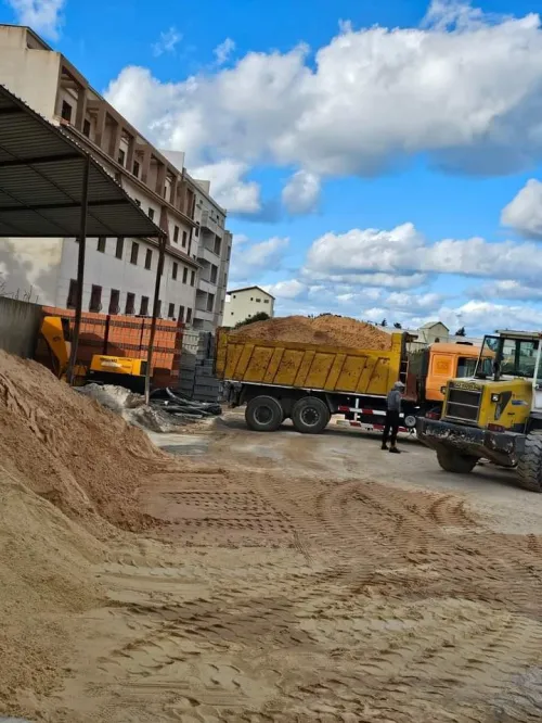 Vente de matériaux de construction Livraison de matériaux de CONSTRUCTION بيع مواد البناء   
