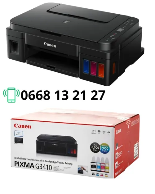 Canon PIXMA G3410 Très bon état:10/10