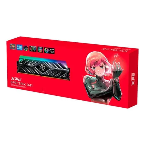 ADATA XPG Spectrix D41 RGB Series 8GB (8GBx2 3200MHz DDR4)